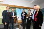 Coffee break (2): Zenon Dagiel (Vice Direcotr of Sport and Recreation Office at the Capital City of Warsaw - second from the left side), next - Dorota Ognicha (Head of the Sport and Recreation Office at the Capital City of Warsaw ) and PTN-AAF members